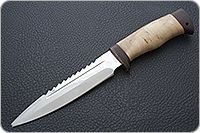 Нож Спас-Универсал кап березовый, 95х18, текстолит : фото 2