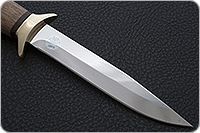 Нож Разведчик орех, латунь, без золочения : фото 4