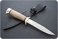 Нож Разведчик орех, латунь, без золочения : фото 8