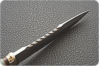 Нож Спас-1 наборная кожа, 95х18, латунь : фото 8