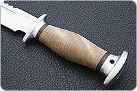 Нож Спас-6 кап березовый, 95х18, алюминий : фото 6