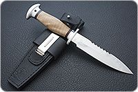 Нож Спас-6 кап березовый, 95х18, алюминий : фото 8