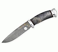 Нож Артыбаш стабилизированный кап, дамаск, алюминий : фото 4