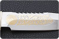 Нож Спас-1 наборная кожа, 95х18, латунь : фото 7