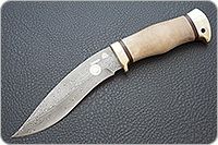 Нож Ермак кап березовый, латунь, без золочения : фото 2