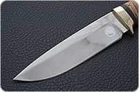 Нож Артыбаш береста, 95х18, латунь : фото 3