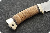 Нож Артыбаш береста, 95х18, латунь : фото 5