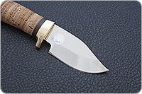 Нож Малек береста, 95х18, латунь : фото 4