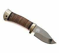 Нож Малек береста, 95х18, латунь : фото 10