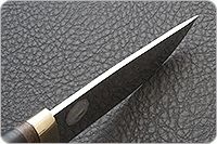 Нож Малек-2 наборная кожа, 95х18, латунь : фото 7