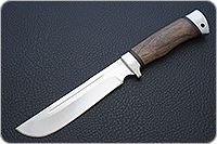 Нож Медвежий-2 орех, 95х18, алюминий : фото 2