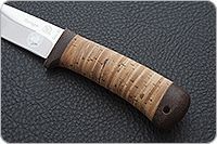 Нож Малек-2 береста, текстолит, без золочения : фото 6