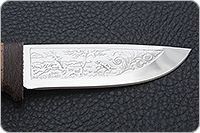 Нож Малек-2 береста, текстолит, без золочения : фото 7