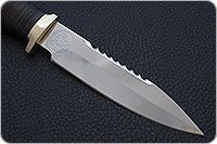 Нож Спас-4 наборная кожа, 95х18, латунь : фото 4