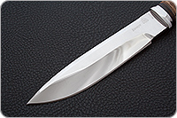 Нож Fox-2 (Фокс-2)  береста, 95х18, алюминий : фото 3