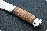 Нож Fox-2 (Фокс-2)  береста, 95х18, алюминий : фото 6