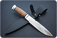 Нож Fox-2 (Фокс-2)  береста, 95х18, алюминий : фото 8