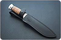 Нож Fox-2 (Фокс-2)  береста, 95х18, алюминий : фото 9