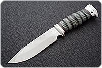 Нож Баджер-3 наборная кожа, 95х18, алюминий : фото 2