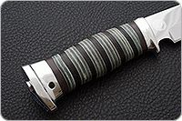 Нож Баджер-3 наборная кожа, 95х18, алюминий : фото 5