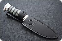 Нож Баджер-3 наборная кожа, 95х18, алюминий : фото 9