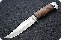 Нож Домбай орех, 95х18, алюминий : фото 2