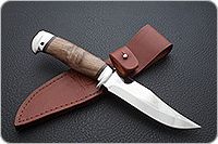 Нож Домбай орех, 95х18, алюминий : фото 6