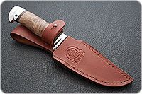 Нож Домбай орех, 95х18, алюминий : фото 9