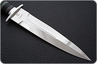 Кинжал охотничий-С наборная кожа, 95х18, алюминий : фото 4