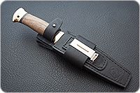 Нож Спас-1 орех, 95х18, латунь : фото 10