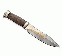 Нож Спас-1 орех, 95х18, латунь : фото 11