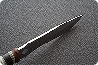 Нож Торнадо-2 наборная кожа, 95х18, текстолит : фото 7