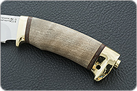 Нож Артыбаш кап березовый, 95х18, латунь : фото 6