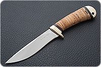 Нож Дикси береста, 95х18, латунь : фото 2