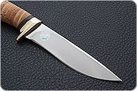 Нож Дикси береста, 95х18, латунь : фото 4