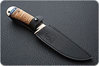 Нож Дикси береста, 95х18, латунь : фото 9