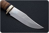 Нож Домбай береста, 95х18, латунь : фото 4