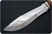 Мачете Малыш береста, 95х18, латунь : фото 3