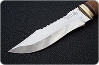 Нож Тайга береста, 95х18, латунь : фото 3