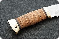 Нож Тайга береста, 95х18, латунь : фото 5