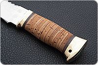 Нож Тайга береста, 95х18, латунь : фото 6