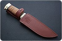 Нож Тайга береста, 95х18, латунь : фото 9