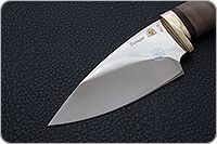 Нож Утес кап березовый, 95х18, латунь : фото 3