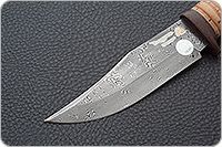 Нож Домбай береста, текстолит, золочение клинка : фото 3