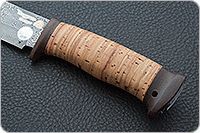 Нож Домбай береста, текстолит, золочение клинка : фото 6