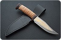 Нож Домбай береста, текстолит, золочение клинка : фото 9