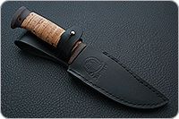 Нож Домбай береста, текстолит, золочение клинка : фото 10