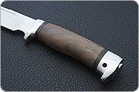 Нож Медвежий-2 орех, алюминий, без золочения : фото 6
