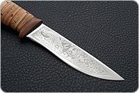 Нож Дикси береста, 95х18, текстолит : фото 4