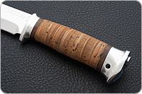 Нож Домбай береста, 95х18, алюминий : фото 6